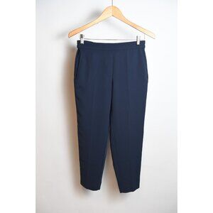 J. Crew Jamie Elastic Waist Pants Navy Size 4P NEW